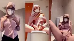 Camilla Hijabers Cantik Masturbasi Dengan Toge Hingga Klimaks Penuh