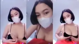 Gadis Pendek Rambut, Dadanya Montok Diremas Hingga Menggelembung