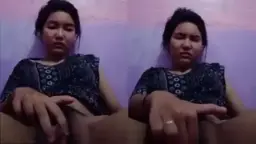 Naura Mengocok Kontol Sendiri Di Kamar Kos
