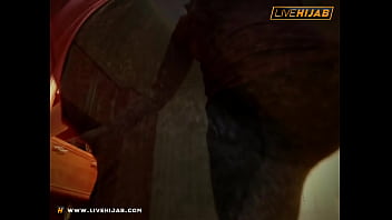 Niqab Arab Menggoda Di Webcam Show