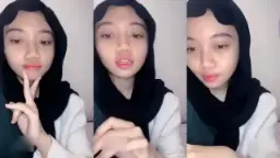 Rarah Hijaber Dada Montok Mengocok Kontol