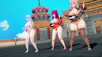 Gadis Virtual Mmd Bergoyang Sensual Dalam Perayaan Imlek 【kkvmd】