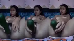 Gadis Tak Tahan Gairah, Timun Jadi Penyelamat Nafsunya