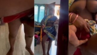 Tuan Rumah Nakal Meremas Memek Pembantunya Dalam Video Porno India