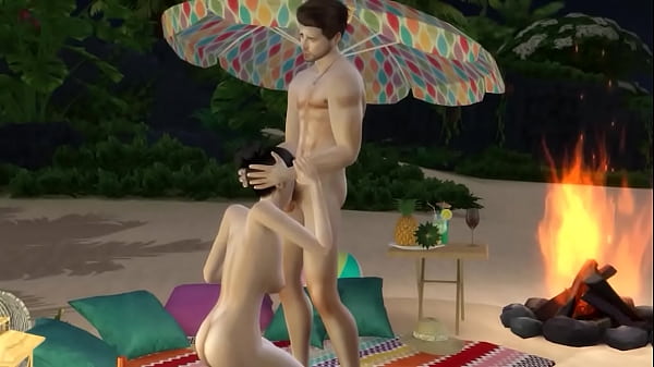 Ibu Tiri Menggoda, Beraksi Mesra Di Tempat Umum – Animasi 3d Panas