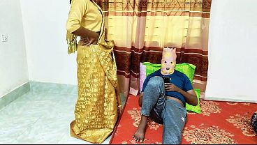 Bidadari Saree, Rayuan Mesra Bhabhi Dan Suami Di Ranjang
