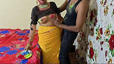 Dever Bhabhi Ka Holi Utsav: Bhabhi Ke Saath Rangon Ka Maza, Spasht Hindi Audio