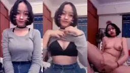 Atifah Tiktokers Cantik Colmek Sange Sampe Desah-desah Basah.