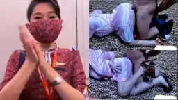 Pesan Pramugari Seksi, Siap Melayani Di Atas Awan Dengan Gaya Hot Dan Menggoda.