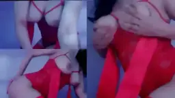 Premium Laras Bali: Tiktok Hot Lingerie Merah Bikin Greget Sampai Naik Darah