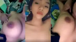 Kak Mey Lien Pamer Toket Basah Abis Vcs Bikin Makin Tegang.