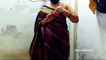 Desi Bhabhi Hot Saree Lepas, Ngewe Gila-gilaan.