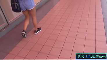 Gadis Lokal Thailand Digauli Di Tuk-tuk, Langsung Dibawa Ke Hotel Buat Main.