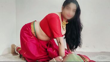 Hot Indian Bhabhi Pake Sari Merah, Toket Gede, Chutnya Digaruk-garuk, Suara Desi Bikin Makin Panas